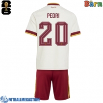 Fotballdrakt Barn Spania Pedri Gonzalez #20 Bortedraktsett VM 2026 Kortermet (+ Korte bukser)
